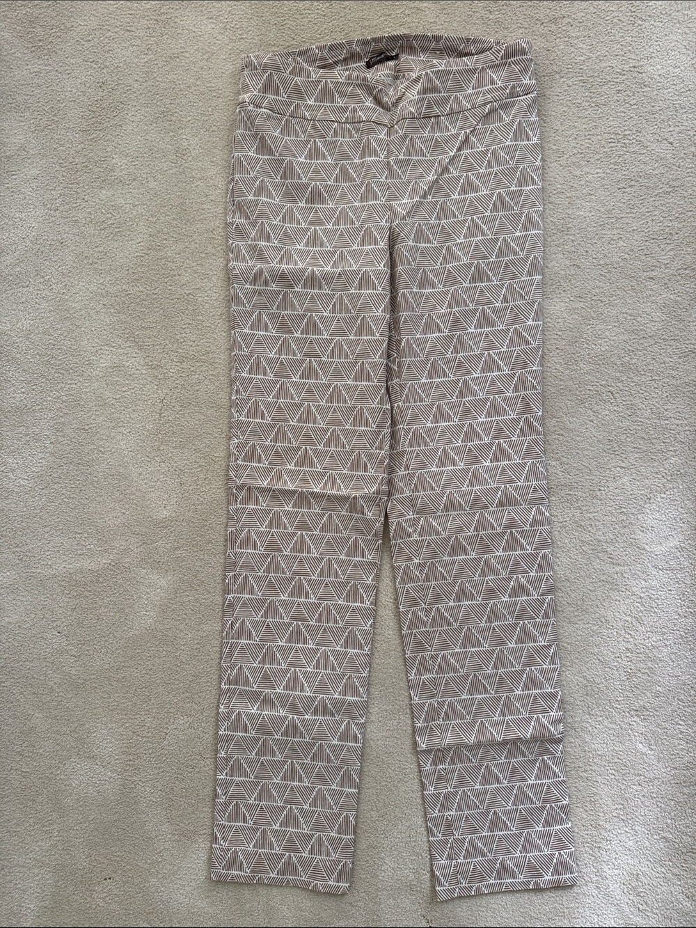 J. McLaughlin Brown & White Masie Pants